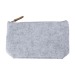 Trousse de toilette en feutre rPET regalo d'azienda
