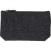 Trousse de toilette en feutre rPET, trousse à maquillage pubblicitario