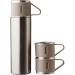 Set dune bouteille isotherme et deux tasses Herbert cadeau d’entreprise