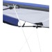 Cerf-volant delta en polyester ripstop 210T Lirien regalo d'azienda