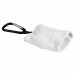Porte-clés à mousqueton avec chiffon en microfibre pour nettoyage de lunettes 15x15cm, Chiffonnette microfibre publicitaire