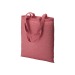 Shopper en coton recyclé 150g/m², effet mélange, anses longues, Tote bag publicitaire