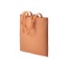 Shopper en coton recyclé 150g/m², effet mélange, anses longues, Tote bag publicitaire