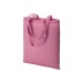 Shopper en coton recyclé 150g/m², effet mélange, anses longues cadeau d’entreprise