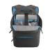 Sac-à-dos porte-pc en polyester 600D. Poche principale porte-pc et 3 poches frontales, sac à dos pour ordinateur publicitaire