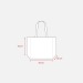 Tote-bag avec soufflet en coton 280g/m², détails en toile de jute, anses longues cadeau d’entreprise
