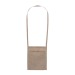 Porte-verre de dégustation en coton recyclé de 150g/m², avec poche et soufflet, Porte-verres pubblicitario
