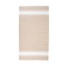 Serviette de plage/paréo en coton recyclé 180g/m², Serviette ou drap de plage publicitaire