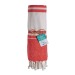 Serviette de plage/paréo en coton recyclé 180g/m², Serviette ou drap de plage publicitaire