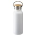 Thermos en acier inoxydable avec double paroi isolante de 500ml avec bouchon en bambou cadeau d’entreprise