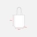 Tote bag arc-en-ciel en rPET 80g/m², anses longues et soufflet cadeau d’entreprise