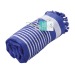 Serviette de plage en coton recyclé style fouta de 350g/m², Fouta publicitaire
