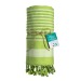 Serviette de plage en coton recyclé style fouta de 350g/m² cadeau d’entreprise