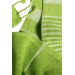 Serviette de plage en coton recyclé style fouta de 350g/m² cadeau d’entreprise