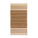 Serviette de plage en coton recyclé style fouta de 350g/m², Fouta publicitaire