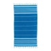 Serviette de plage en coton recyclé style fouta de 350g/m² cadeau d’entreprise