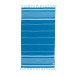 Serviette de plage en coton recyclé style fouta de 350g/m², Fouta publicitaire