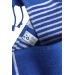 Serviette de plage en coton recyclé style fouta de 350g/m² cadeau d’entreprise