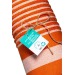 Serviette de plage en coton recyclé style fouta de 350g/m² cadeau d’entreprise