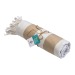 Serviette de plage / paréo en coton recyclé de 180g/m² avec frange, mesure 90x170cm, Serviette ou drap de plage publicitaire