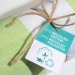 Serviette de plage / paréo en coton recyclé de 180g/m² avec frange, mesure 90x170cm cadeau d’entreprise