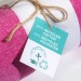 Serviette de plage / paréo en coton recyclé de 180g/m² avec frange, mesure 90x170cm cadeau d’entreprise
