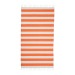 Serviette de plage / paréo en coton recyclé de 180g/m² avec frange, mesure 90x170cm cadeau d’entreprise