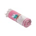 Serviette de plage en coton recyclé 150g/m² certifiée GRS cadeau d’entreprise