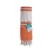 Serviette de plage en coton recyclé 150g/m² certifiée GRS cadeau d’entreprise