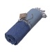 Serviette de plage/fouta en coton recyclé 180g/m² certifiée GRS, Fouta publicitaire