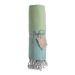 Serviette de plage/fouta en coton recyclé 180g/m² certifiée GRS cadeau d’entreprise
