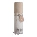 Serviette de plage/fouta en coton recyclé 180g/m² certifiée GRS cadeau d’entreprise