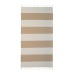 Serviette de plage/fouta en coton recyclé 180g/m² certifiée GRS, Fouta publicitaire