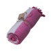 Serviette de plage/Fouta en coton recyclé 180g/m² certifiée GRS, Fouta publicitaire