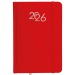Agenda journalier 2026, couverture rigide en carton laminé, agenda publicitaire