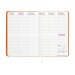 Agenda hebdomadaire 2026 avec couverture souple en PU, agenda publicitaire