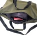 Sac Duffle en PU souple résistant à l'eau, sac de voyage  pubblicitario