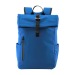 Sac à dos porte PC 15 en PU souple résistant à l'eau, sac à dos roll-top publicitaire