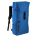 Sac à dos porte PC 15 en PU souple résistant à l'eau, sac à dos roll-top publicitaire