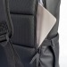 Sac à dos porte PC 15 en PU souple résistant à l'eau, sac à dos roll-top publicitaire
