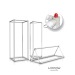 Totem gonflable 100x220cm cadeau d’entreprise