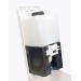 Dispensador de plástico blanco 1 L, Dispensador de gel o jabón publicidad