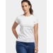 Camiseta blanca de mujer de algodón orgánico Made in France regalo de empresa