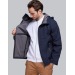 Blouson Coupe-Vent 2,5 couches, en polyester recyclé unisexe imperméable Made in France, Blouson publicitaire