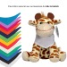 Peluche girafe - MBW, peluche publicitaire