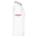 Kontrastreiches Damen-Poloshirt mit kurzen Ärmeln, Damenpoloshirt Werbung