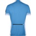 Camiseta de ciclismo bicolor con cremallera completa, camiseta de ciclismo publicidad