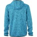Veste polaire tricot Homme - James Nicholson cadeau d’entreprise
