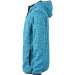 Veste polaire tricot Homme - James Nicholson cadeau d’entreprise