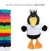 Peluche corbeau - MBW cadeau d’entreprise